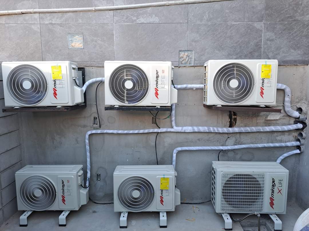 Instalacion de aire acondicionado Mirage Inverter